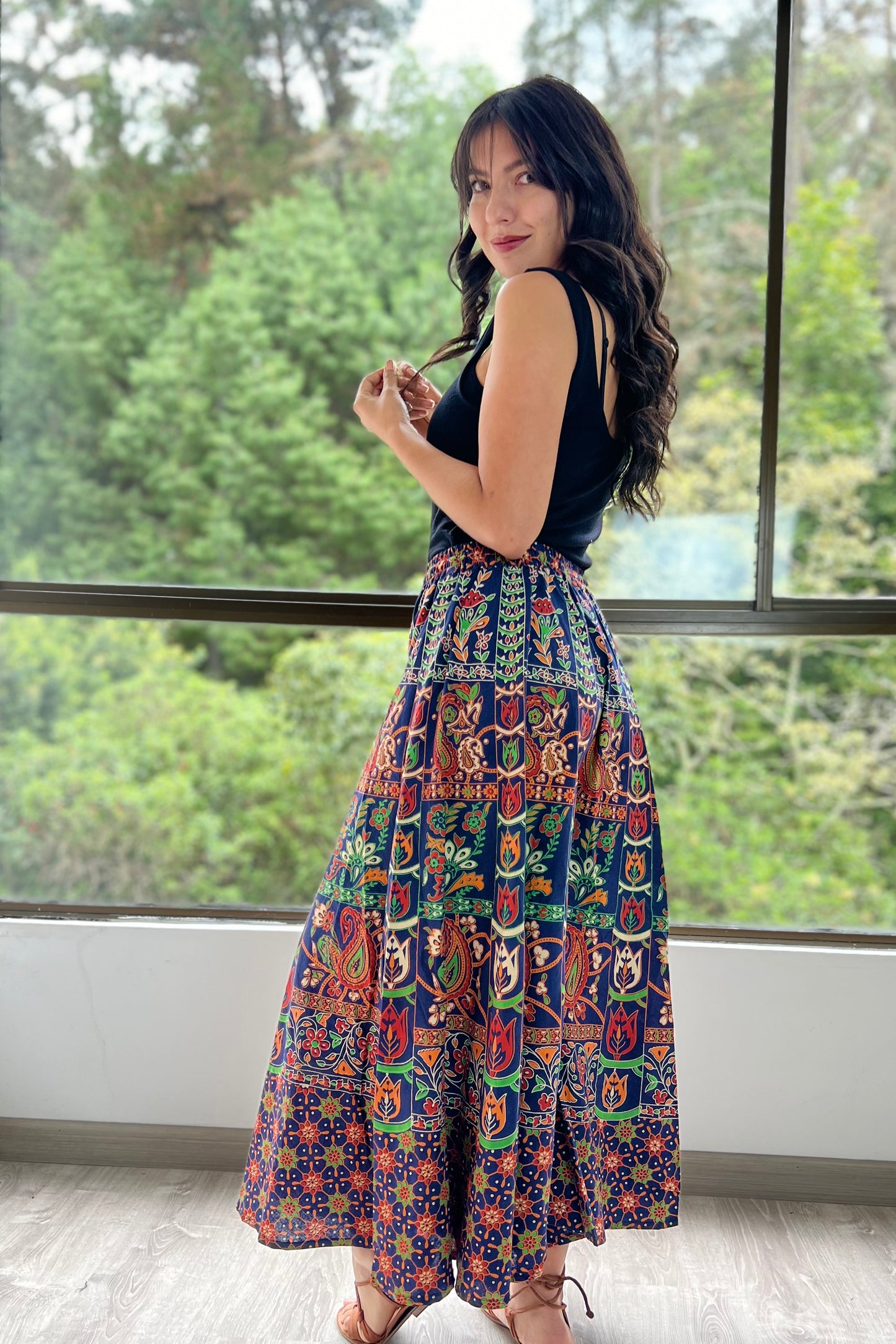 Pantalon Hippie Azul
