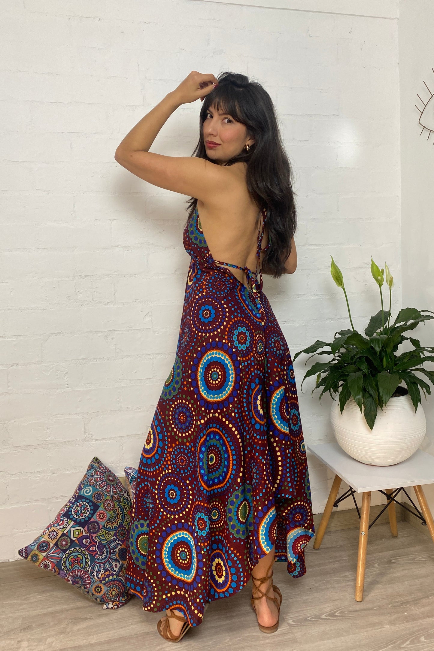 Vestido Boho Rayon
