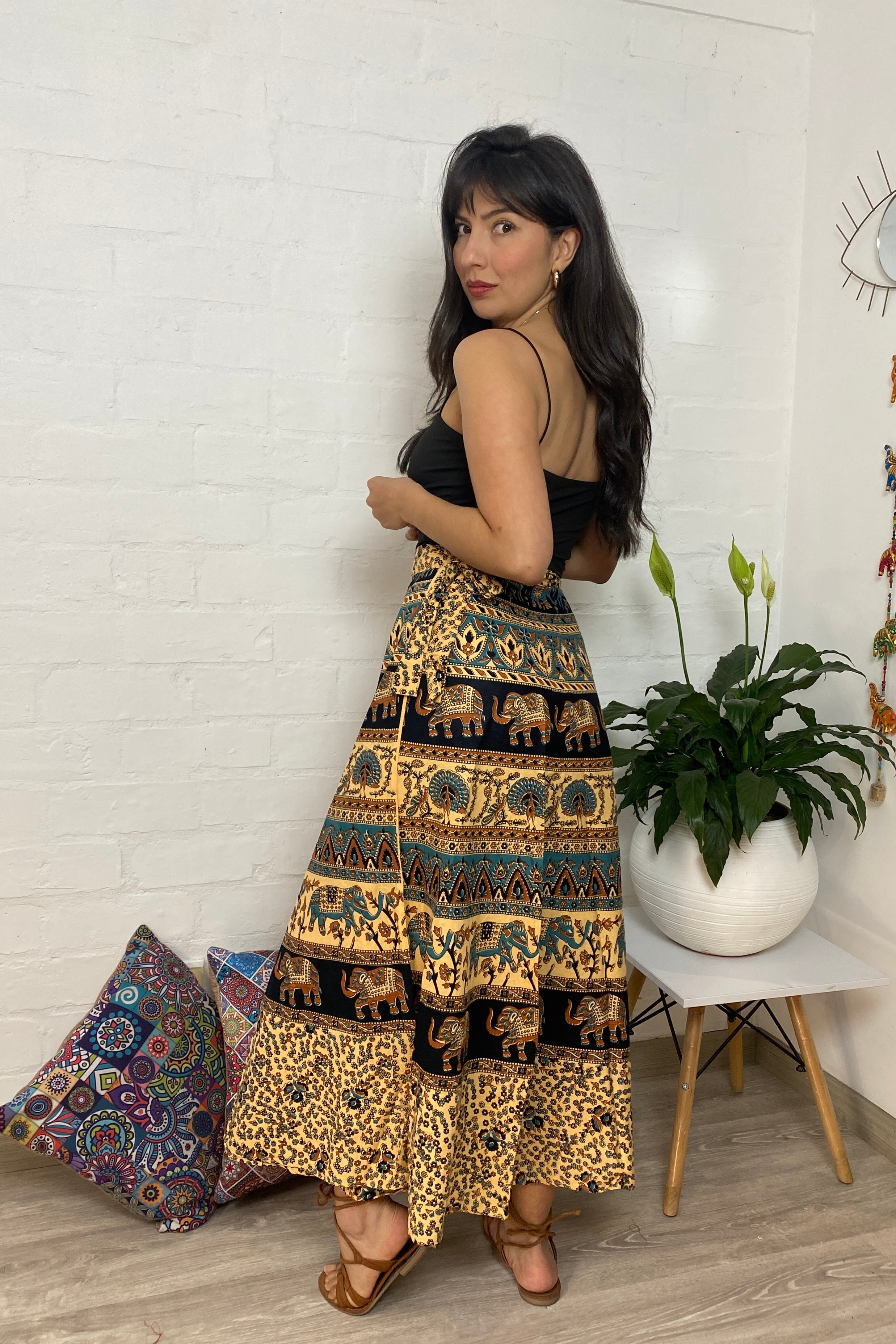 Falda Larga Envolvente