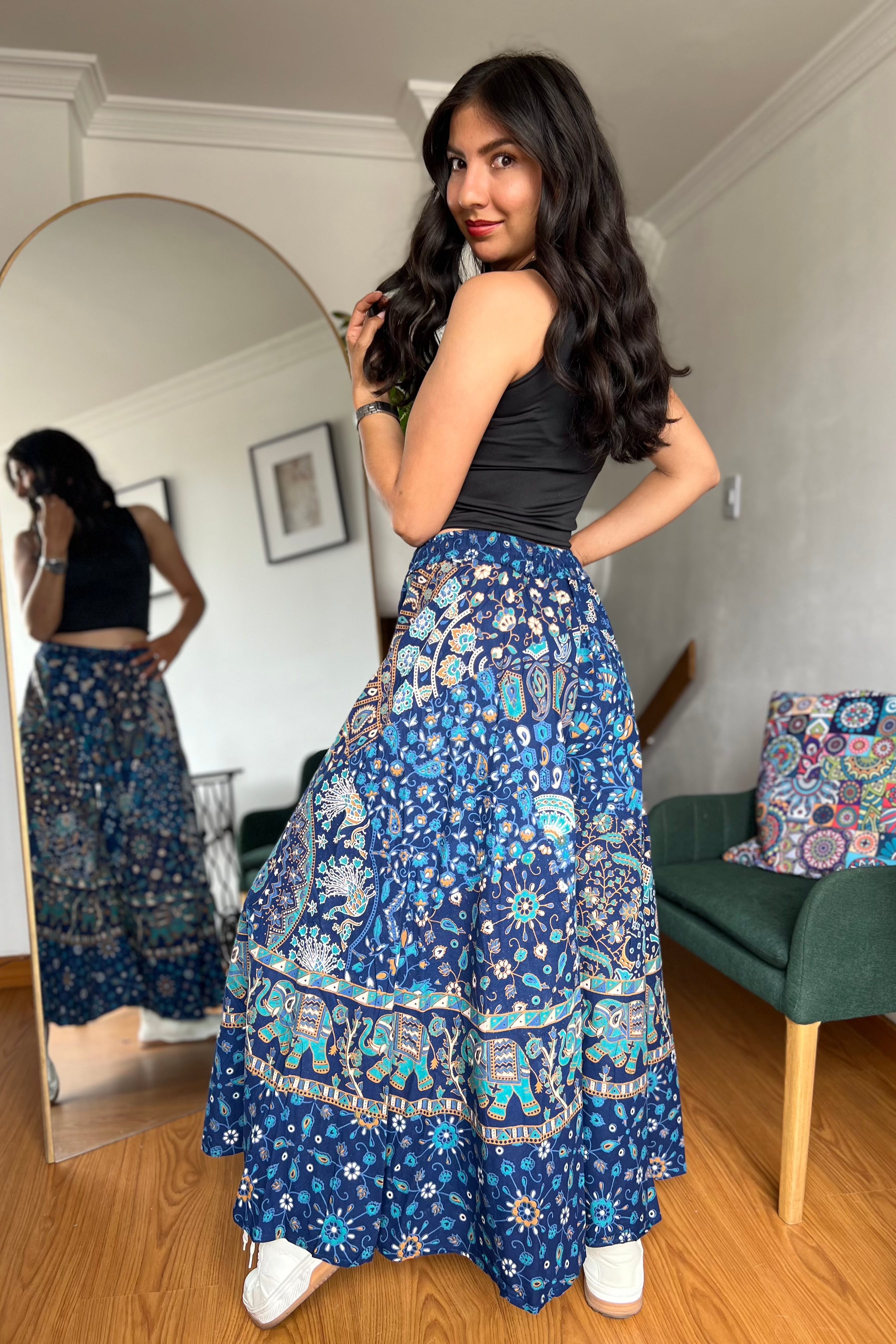 Pantalon Hippie Azul