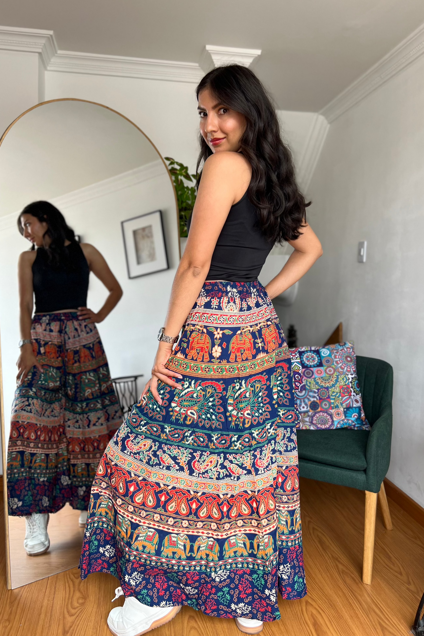 Pantalon Hippie Azul