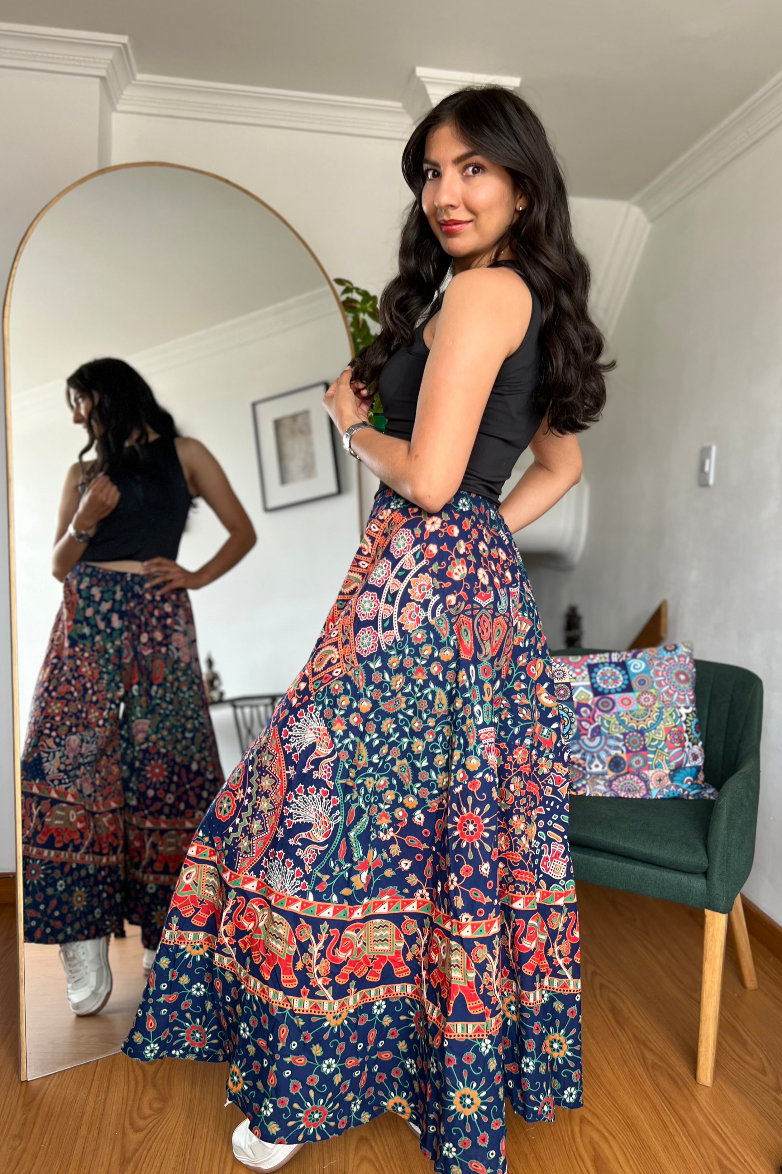 Pantalon Hippie Azul