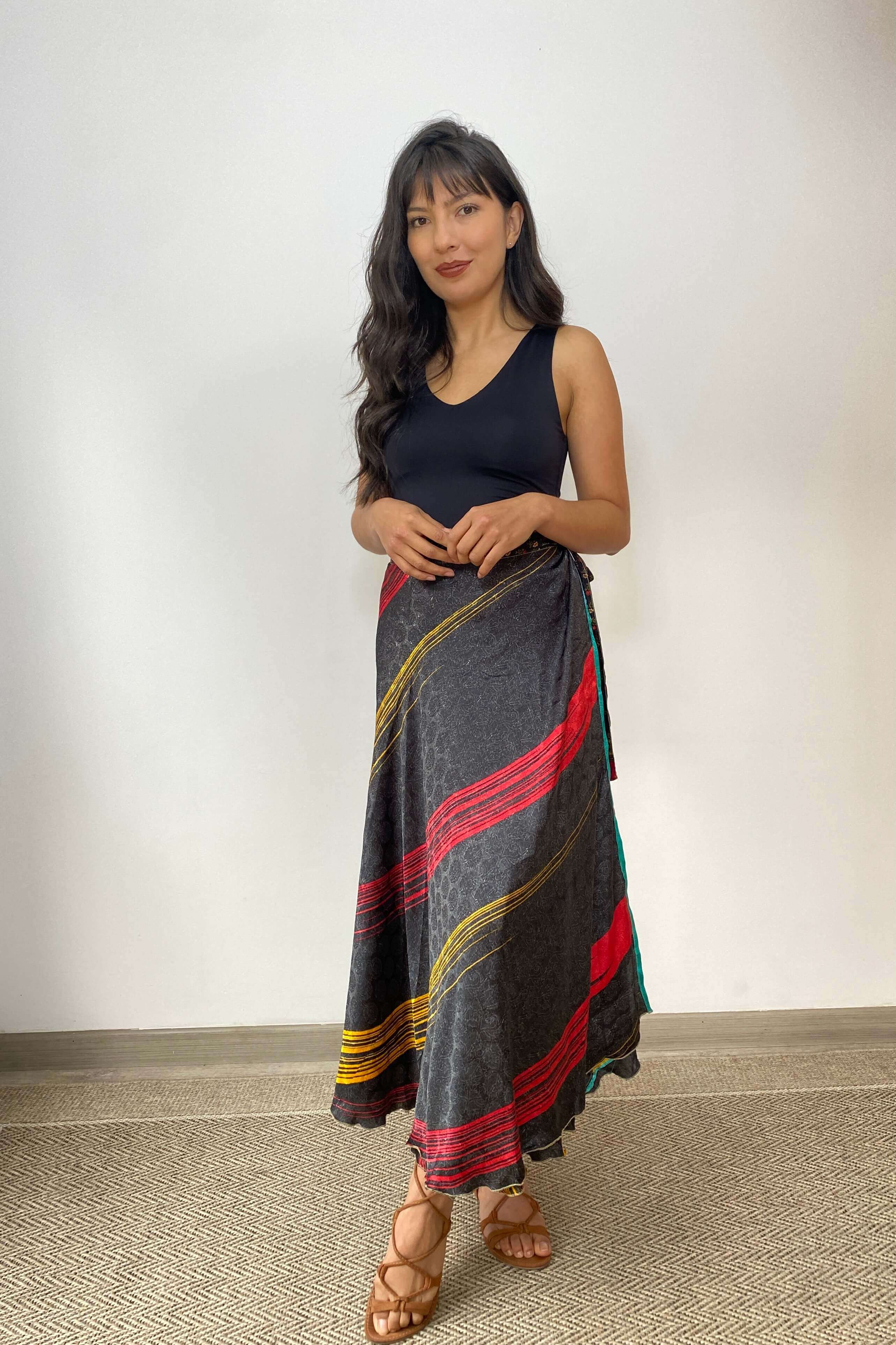 Falda Doble Faz Seda