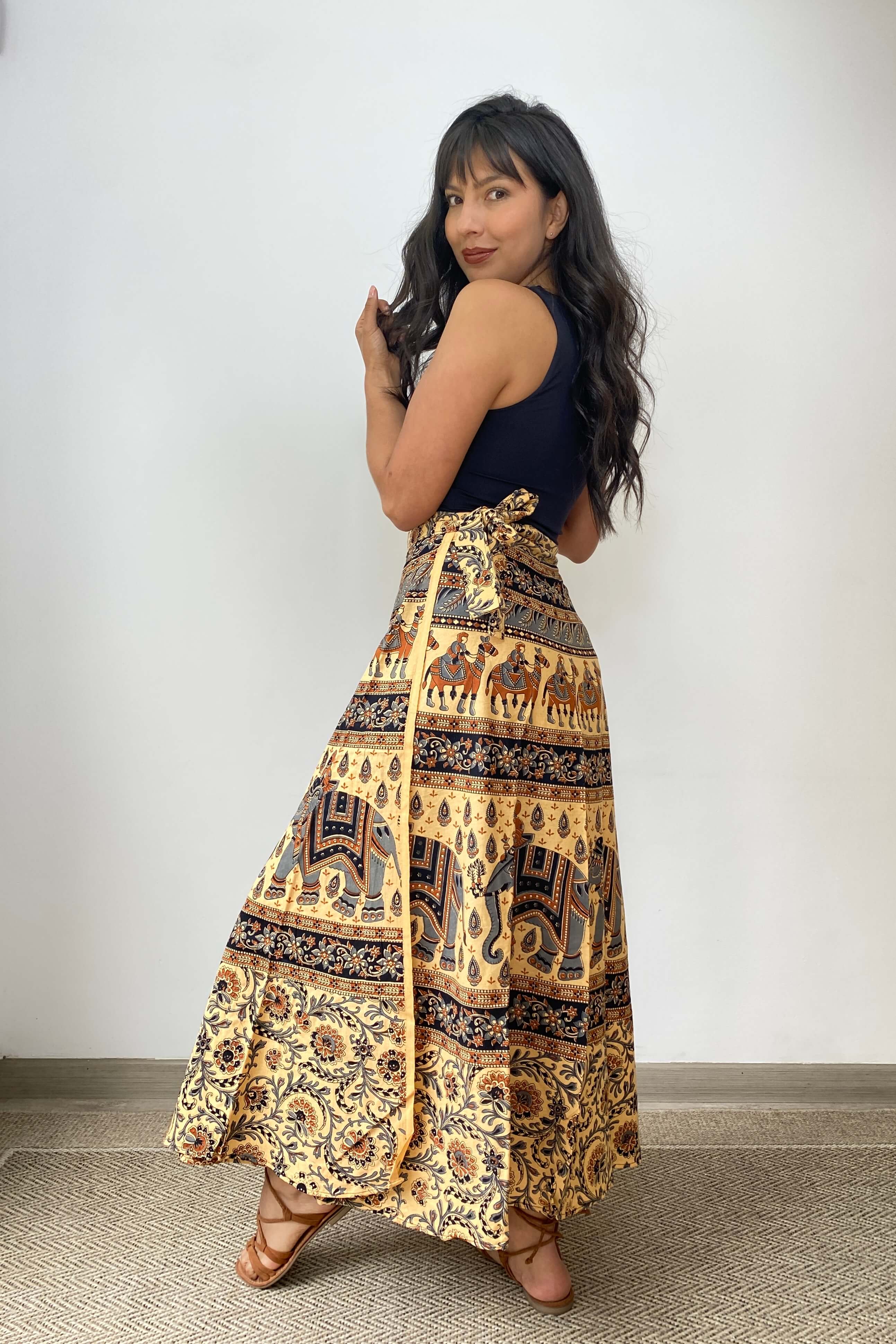 Falda Larga Envolvente