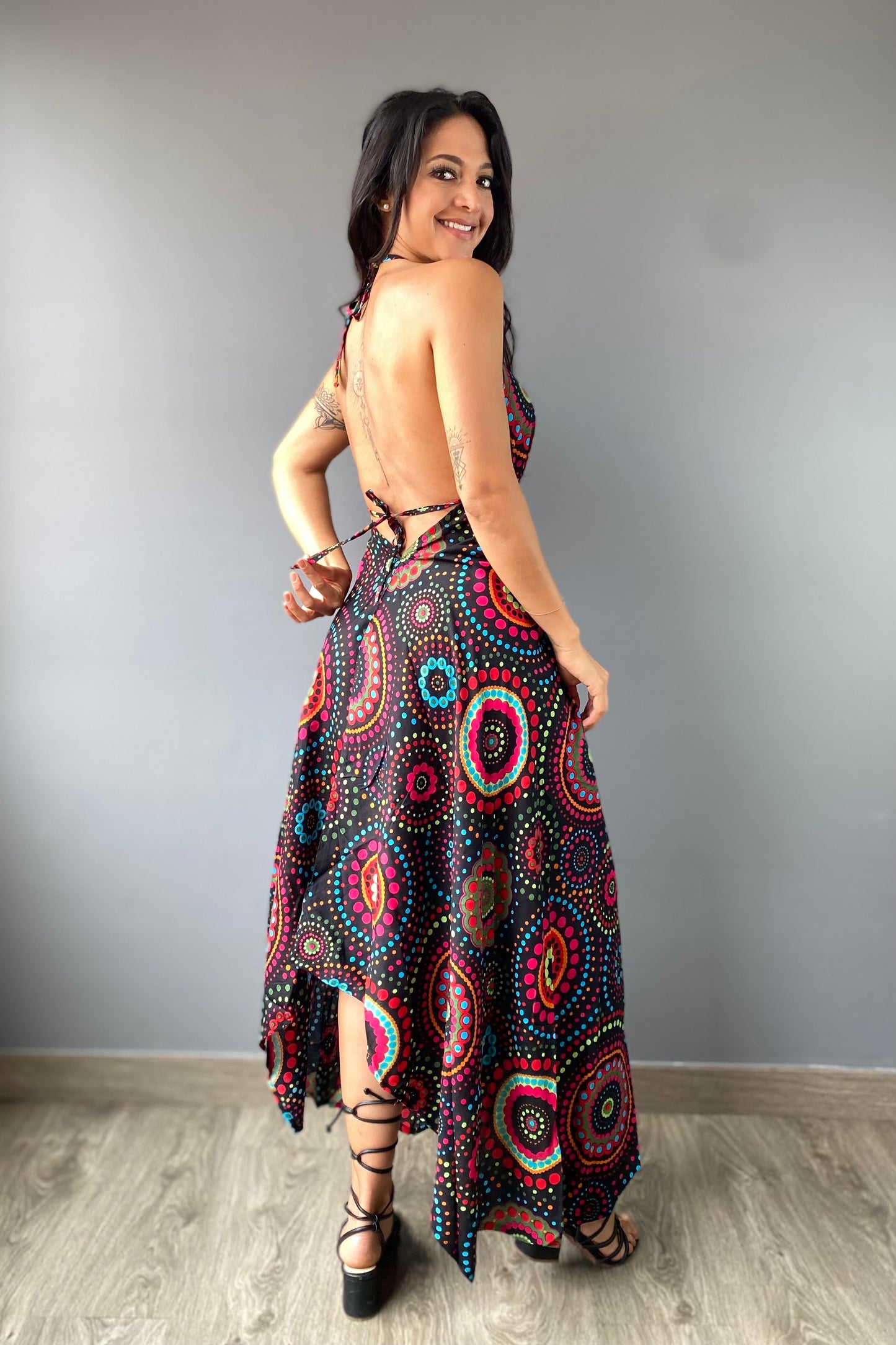 Vestido Boho Rayon