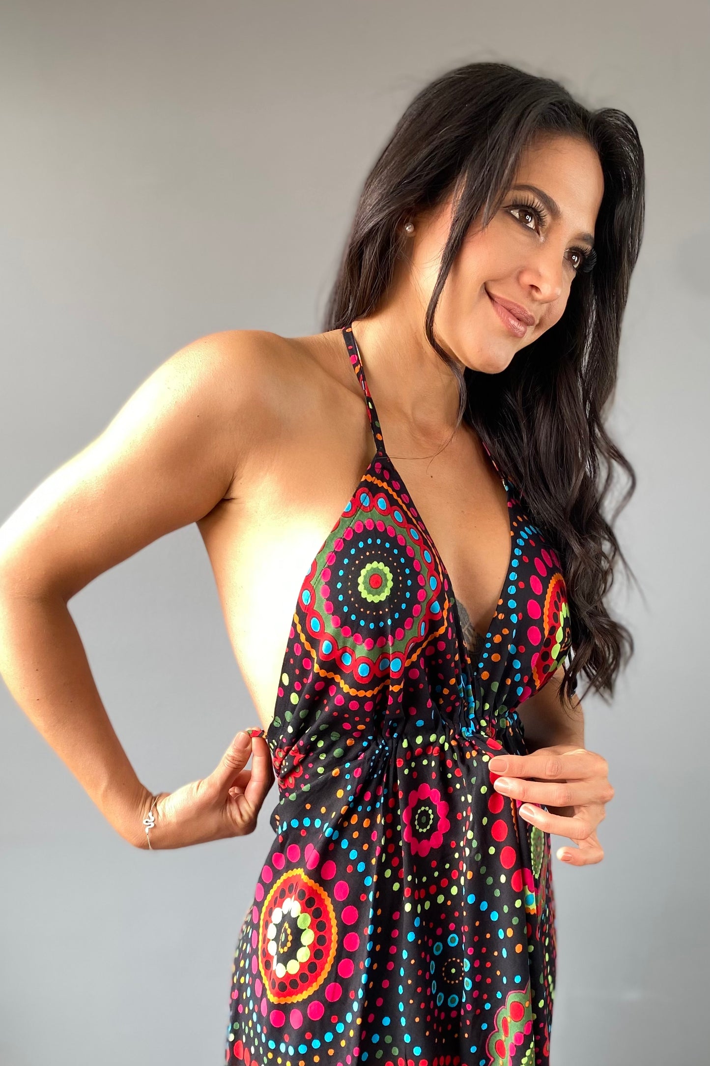 Vestido Boho Rayon