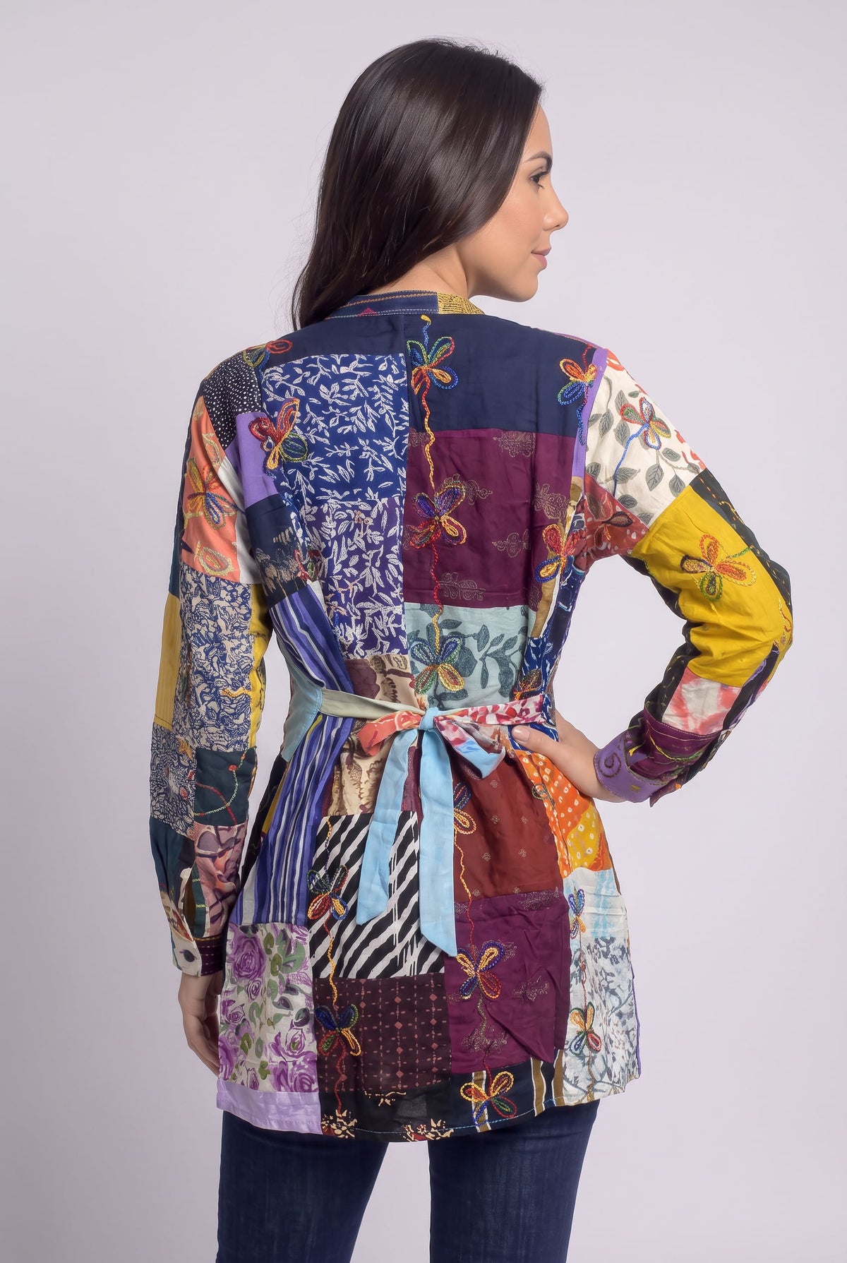 Bluson Patchwork Talla L - Seleno Shop