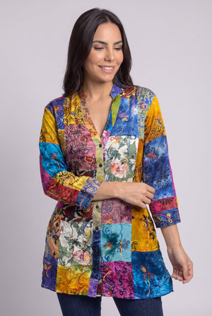 Bluson Patchwork Talla L - Seleno Shop