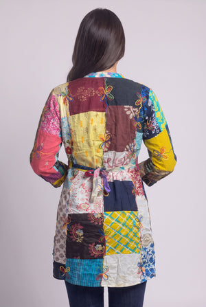 Bluson Patchwork Talla M - Seleno Shop