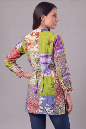 Bluson Patchwork Talla M - Seleno Shop
