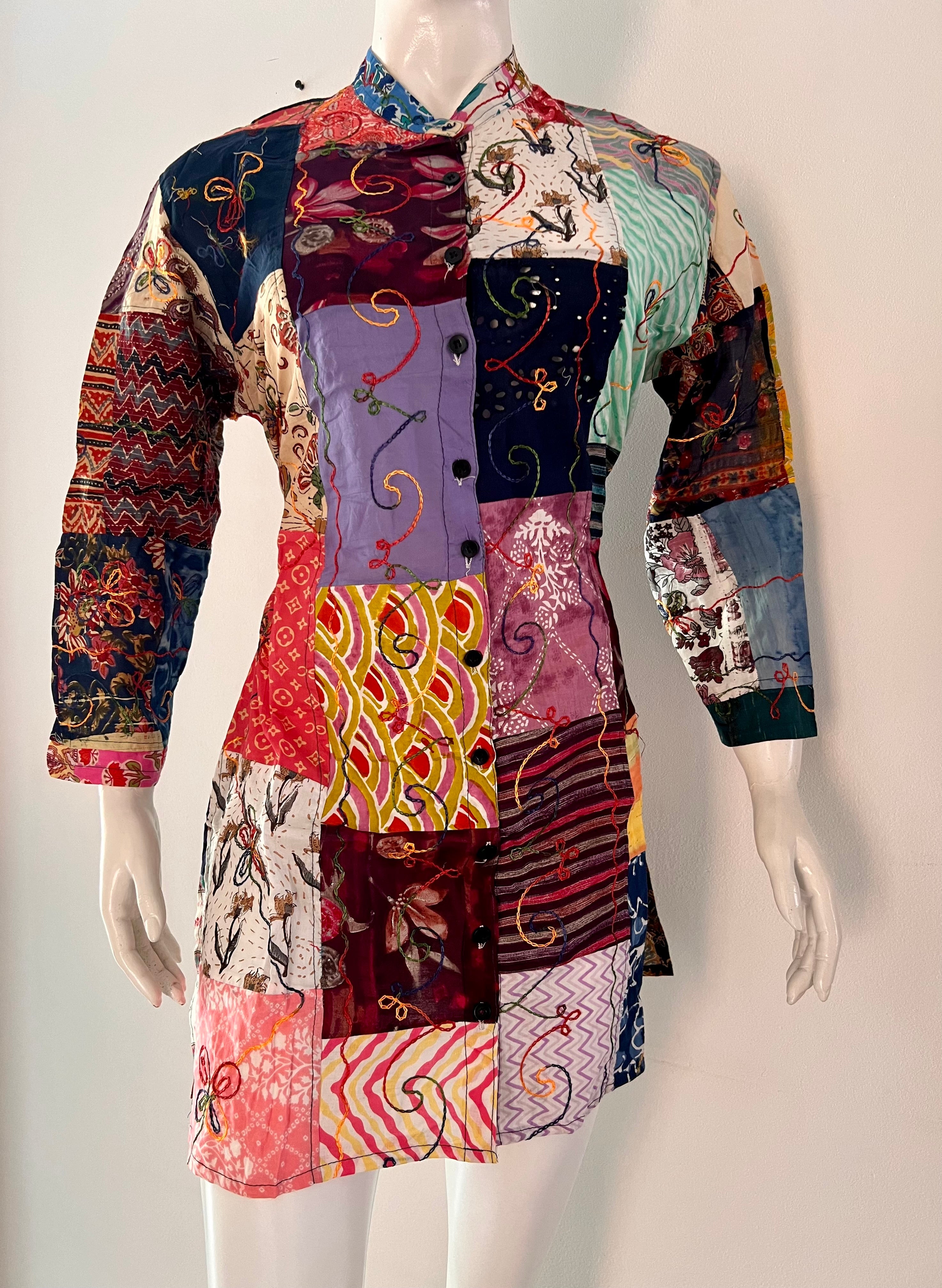 Bluson Patchwork Talla M - Seleno Shop