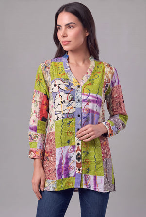 Bluson Patchwork Talla M - Seleno Shop