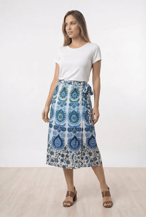 Falda Corta Envolvente - Seleno Shop