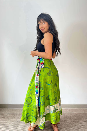 Falda Doble Faz Seda - Seleno Shop