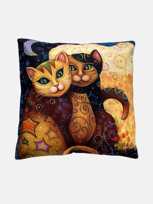 Fundas para cojín gatos - Seleno Shop