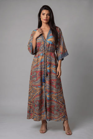 Kimono Seda - Seleno Shop