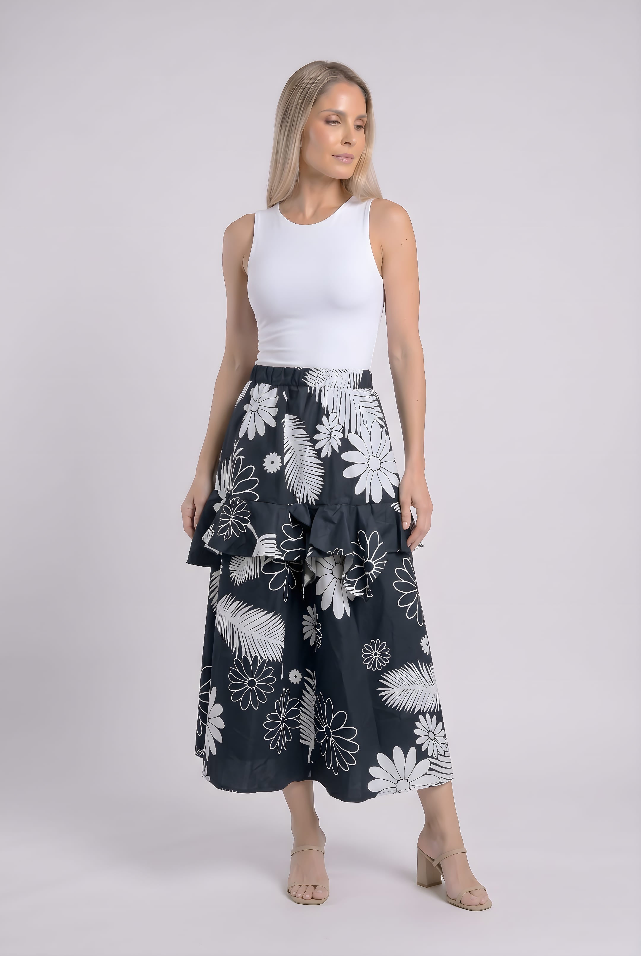 La Falda Serendipia Floral - Seleno Shop