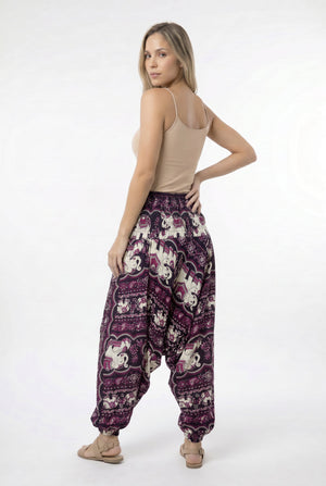 Pantalon Harem Elefantes - Seleno Shop