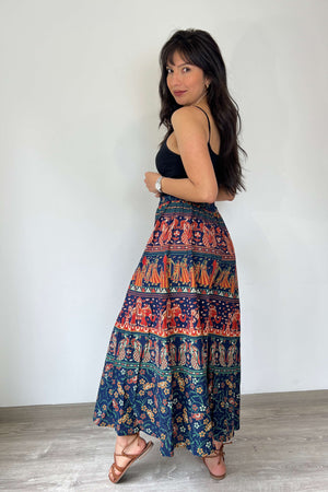 Pantalon Hippie Azul - Seleno Shop