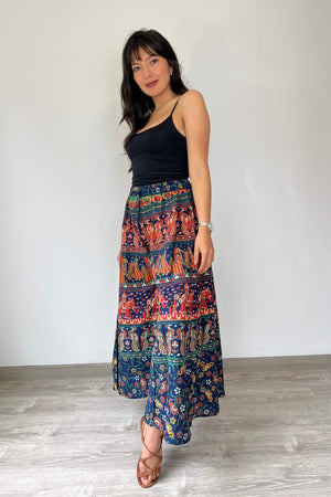 Pantalon Hippie Azul - Seleno Shop