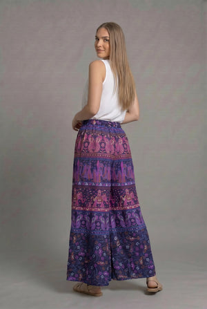 Pantalon Hippie Morado - Seleno Shop