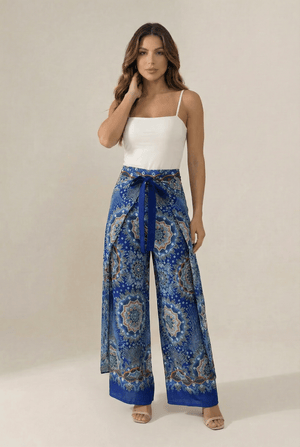 Pantalon Mariposa Azul - Seleno Shop