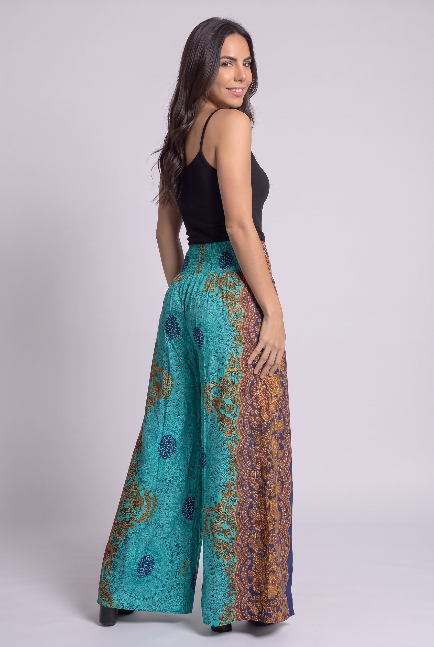 Pantalón Mariposa cintura elástica - Seleno Shop