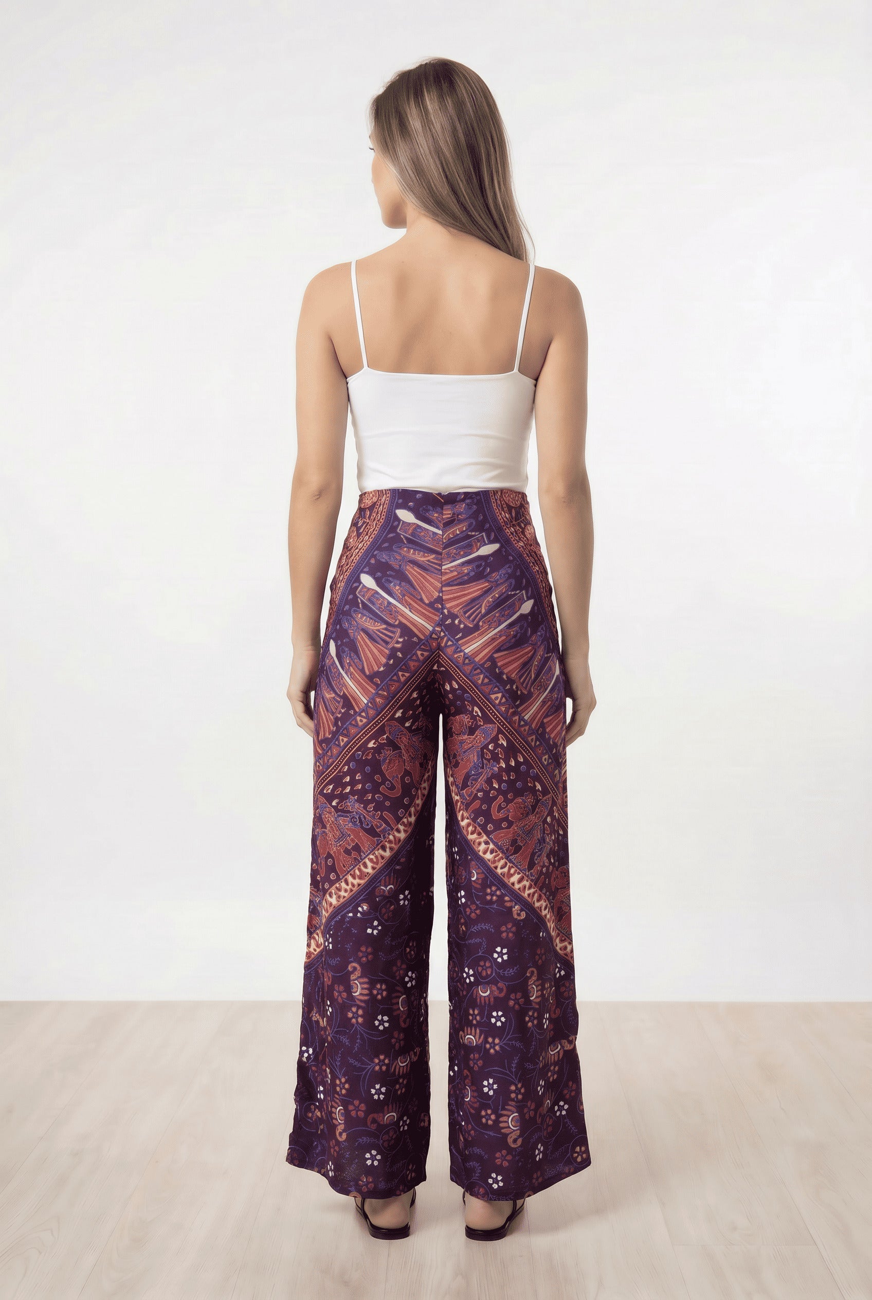 Pantalón Mariposa Vinotinto - Seleno Shop