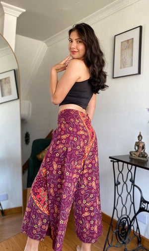 Pantalón Mariposa Vinotinto - Seleno Shop