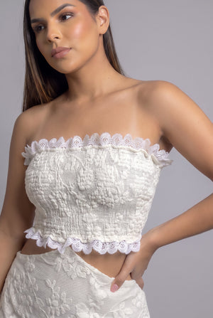 Vestido Aura Blanca - Seleno Shop