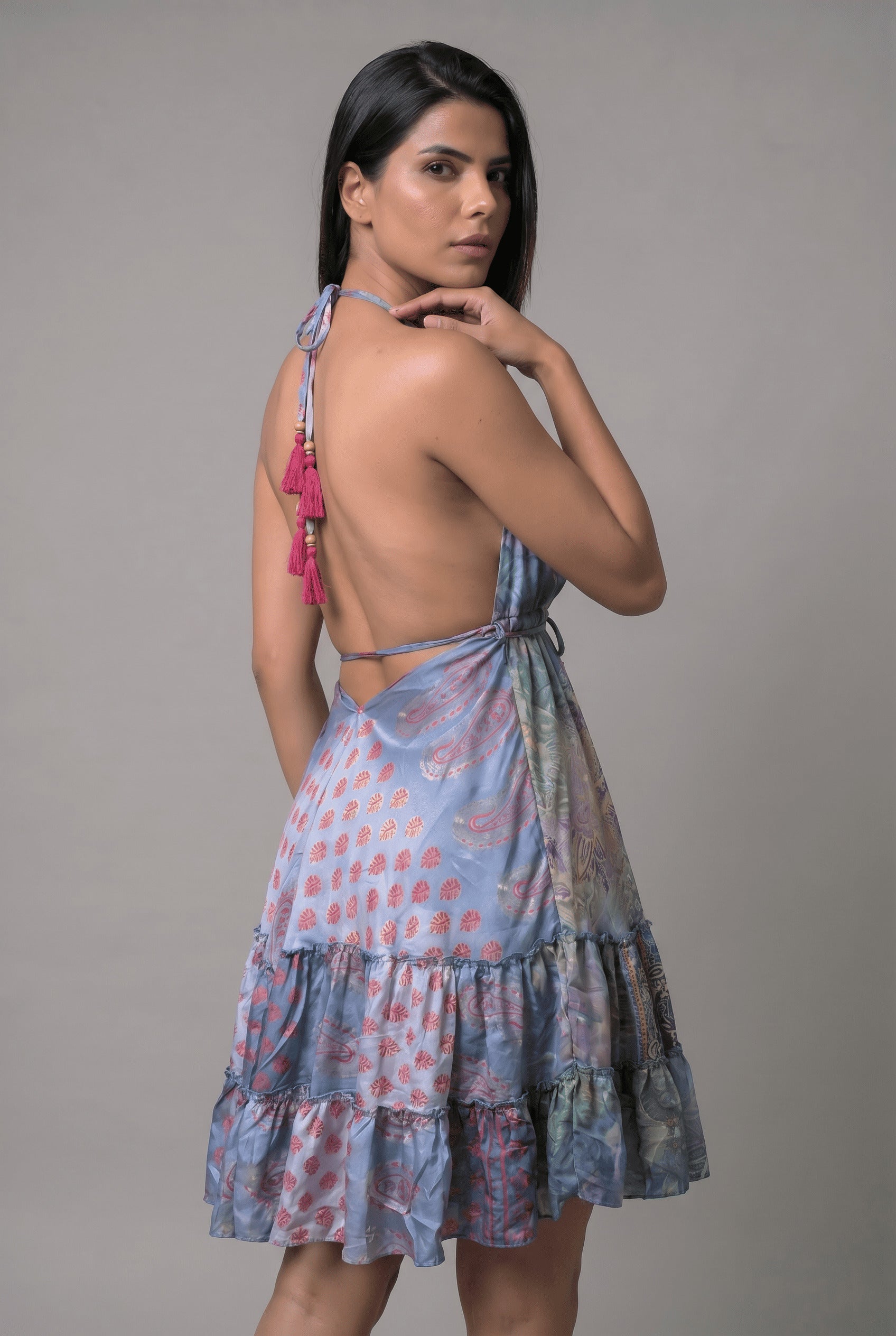 Vestido Boho Corto - Seleno Shop