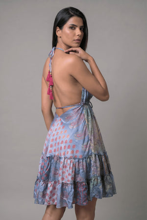 Vestido Boho Corto - Seleno Shop