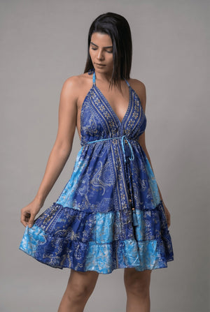 Vestido Boho Corto - Seleno Shop