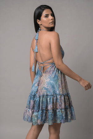 Vestido Boho Corto - Seleno Shop
