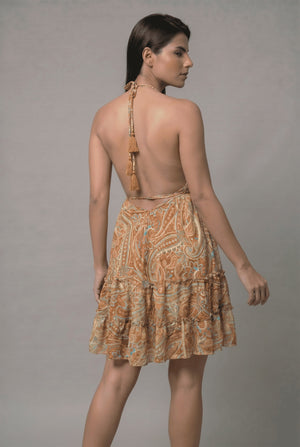 Vestido Boho Corto - Seleno Shop