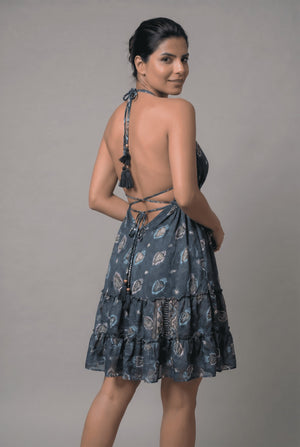 Vestido Boho Corto - Seleno Shop