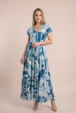 Vestido Boho Estampado - Seleno Shop