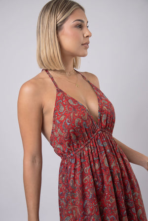 Vestido Boho Rubí - Seleno Shop