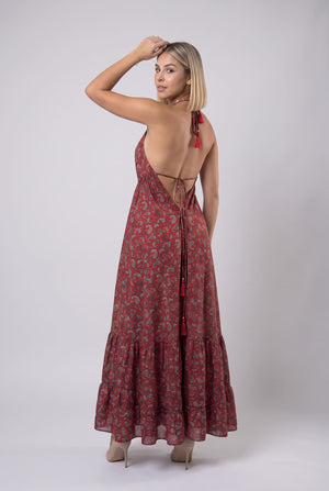 Vestido Boho Rubí - Seleno Shop