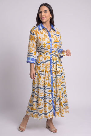 Vestido Camisero Sol y Mar - Seleno Shop