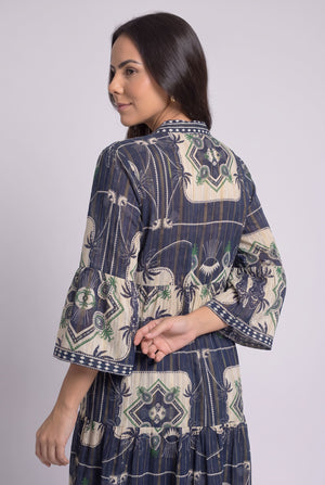 Vestido Kafran Oasis Nocturno - Seleno Shop