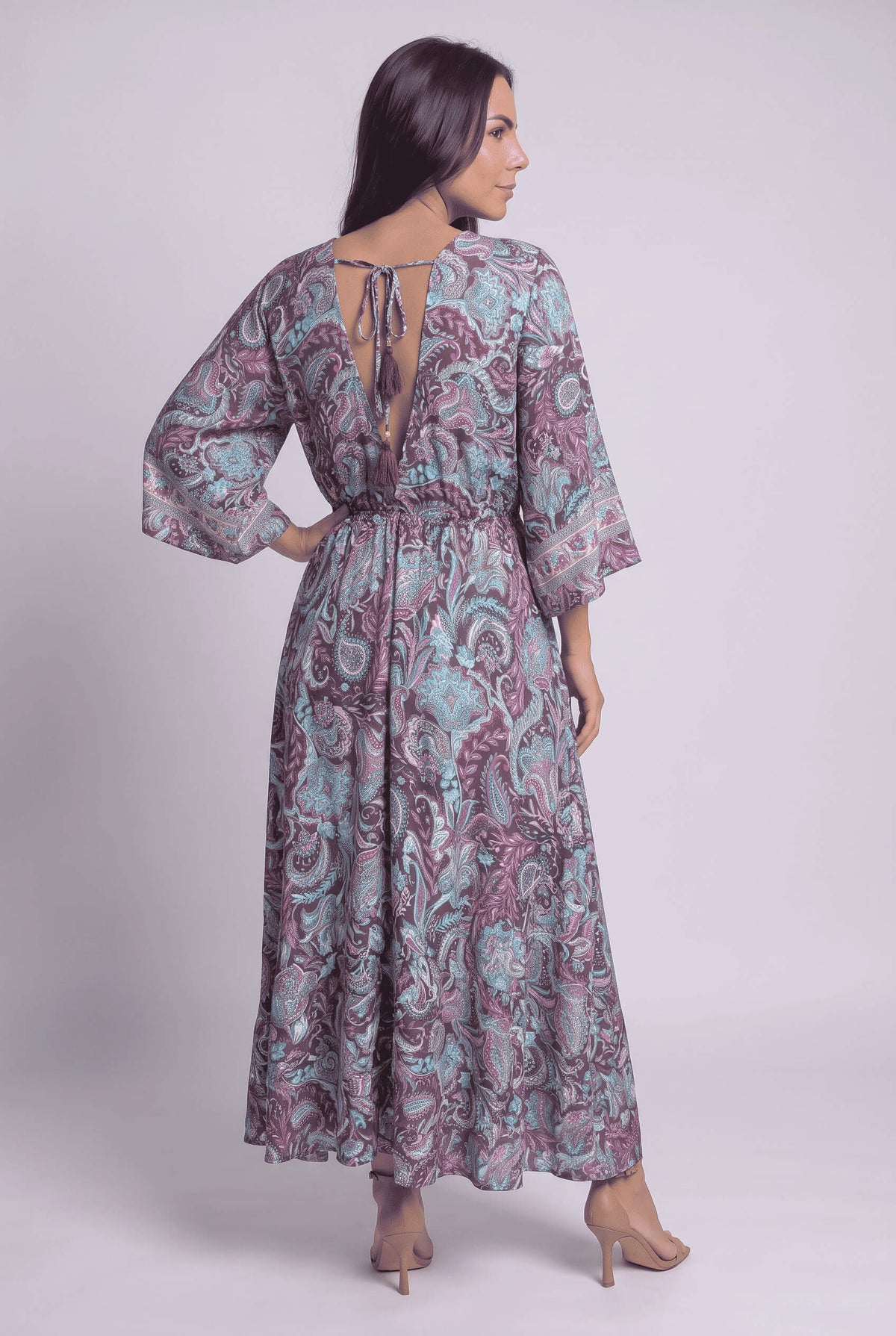 Vestido Kaftan - Seleno Shop