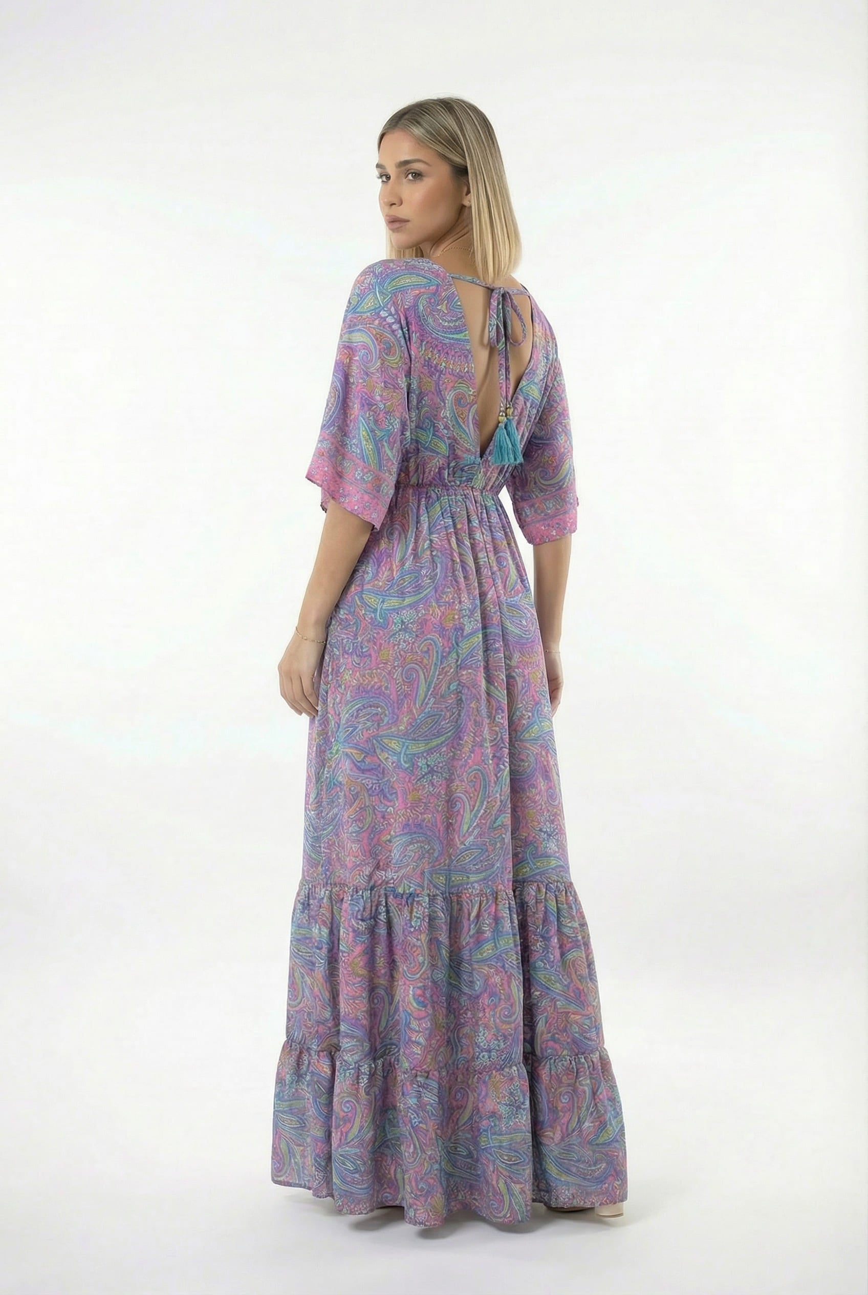 Vestido Kaftan - Seleno Shop
