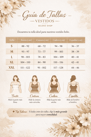 Vestido Kaftan - Seleno Shop