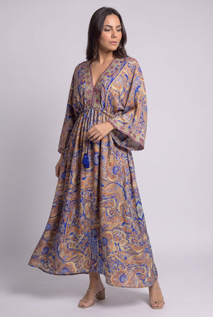 Vestido Kaftan - Seleno Shop