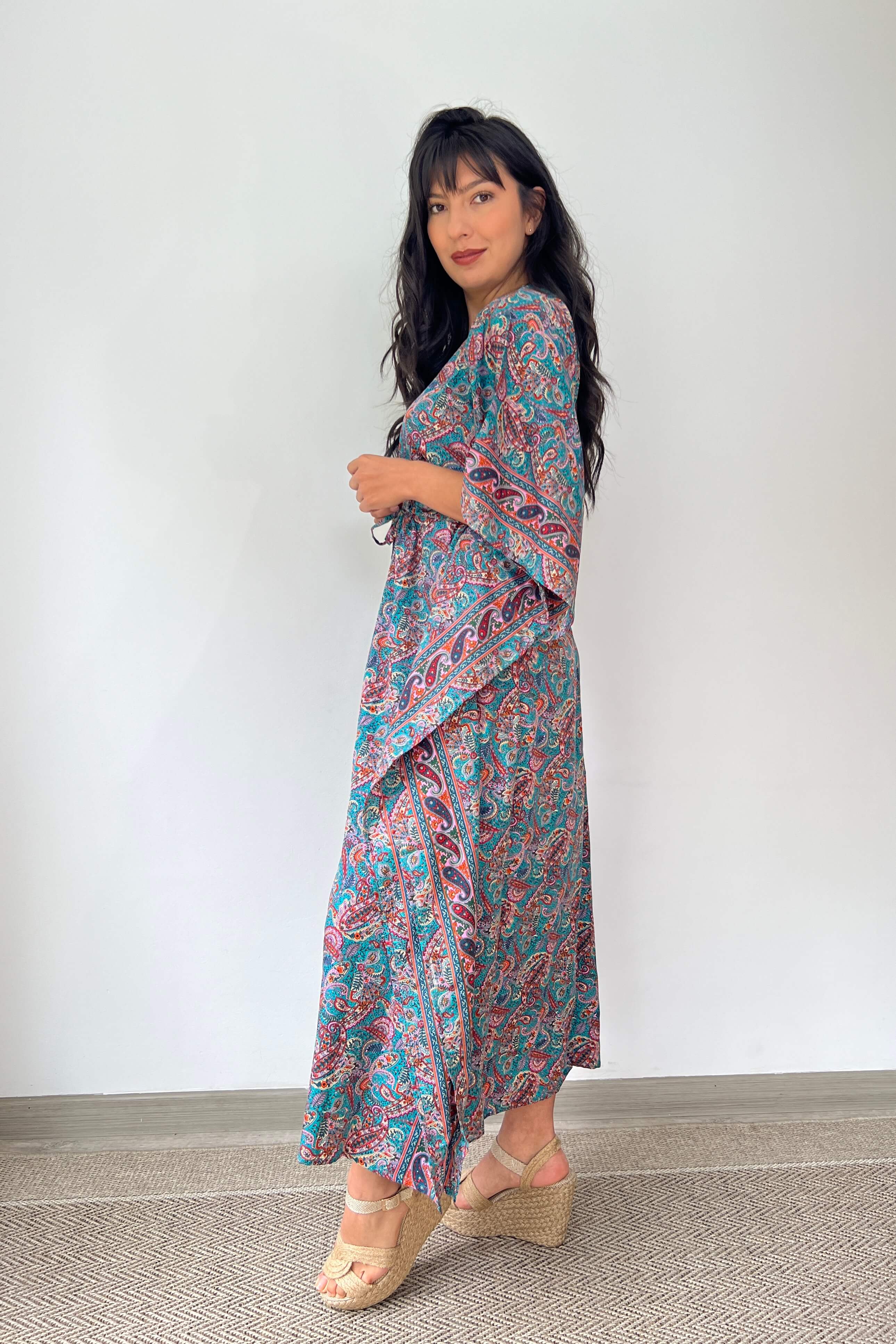 Vestido Kaftan - Seleno Shop