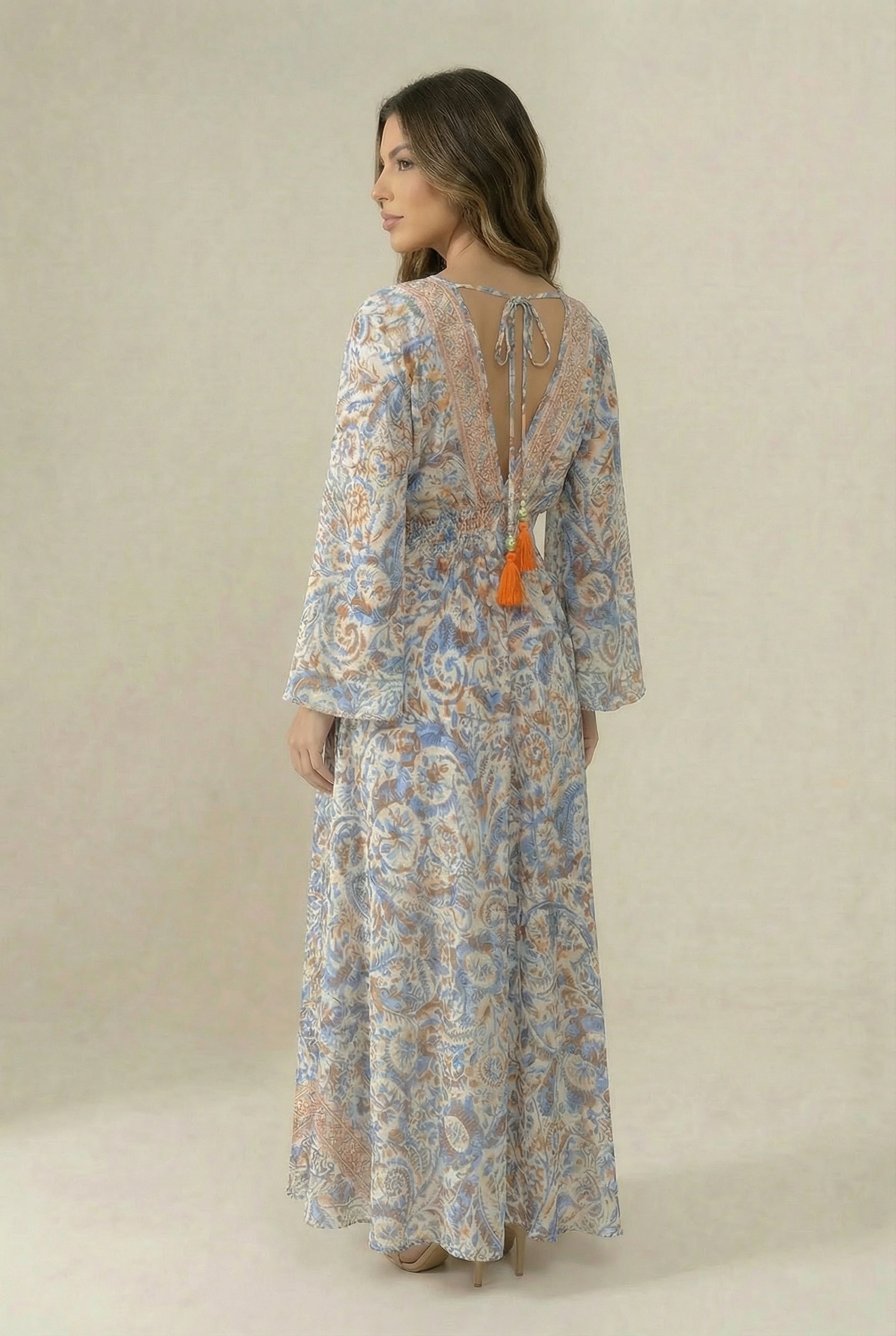 Vestido Kaftan - Seleno Shop