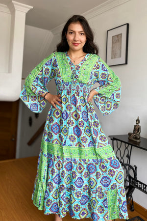 Vestido Kaftan - Seleno Shop
