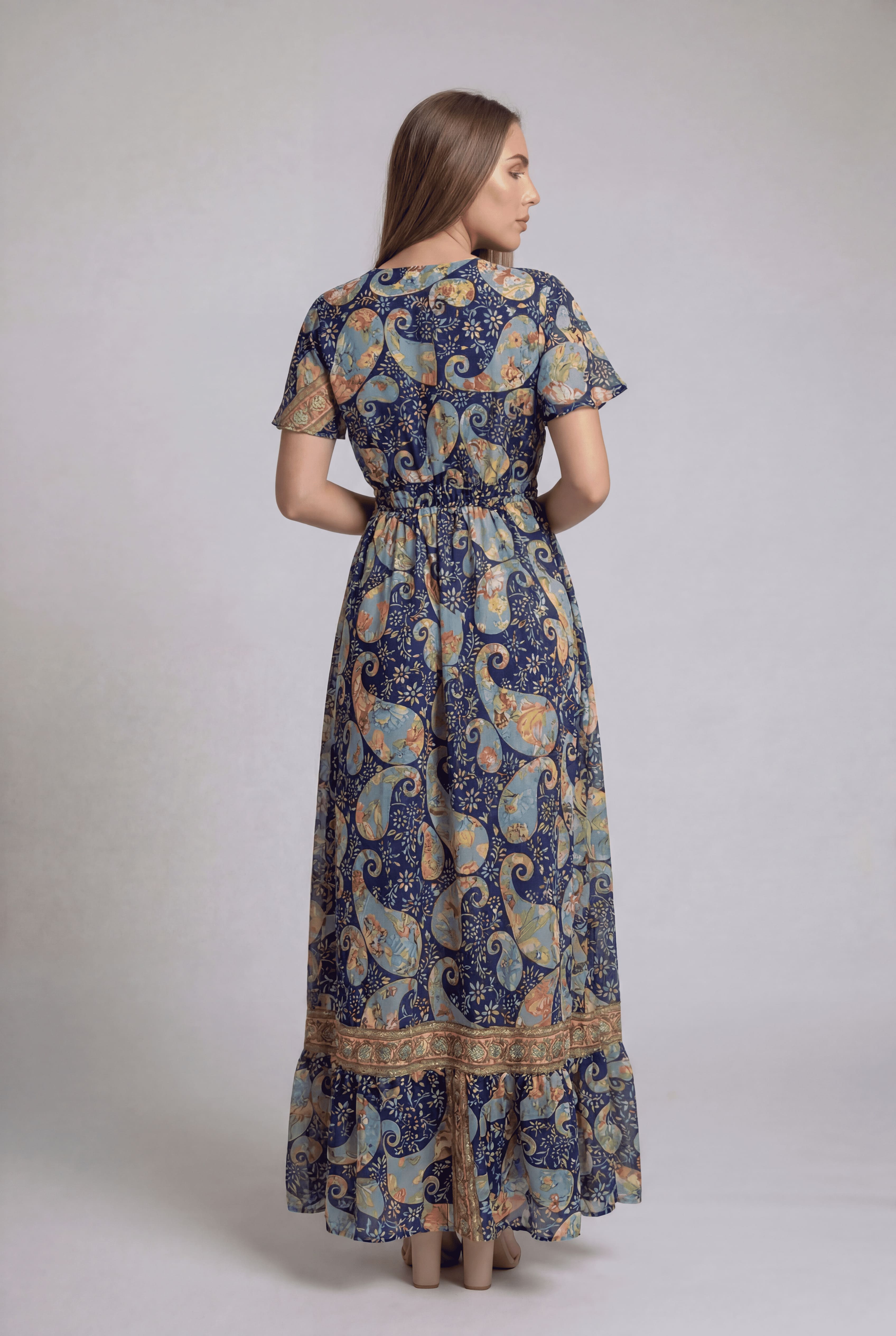 Vestido Kaftan - Seleno Shop