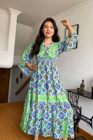 Vestido Kaftan - Seleno Shop